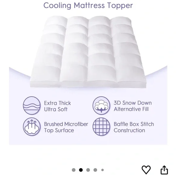 Premium White Mattress Cover
